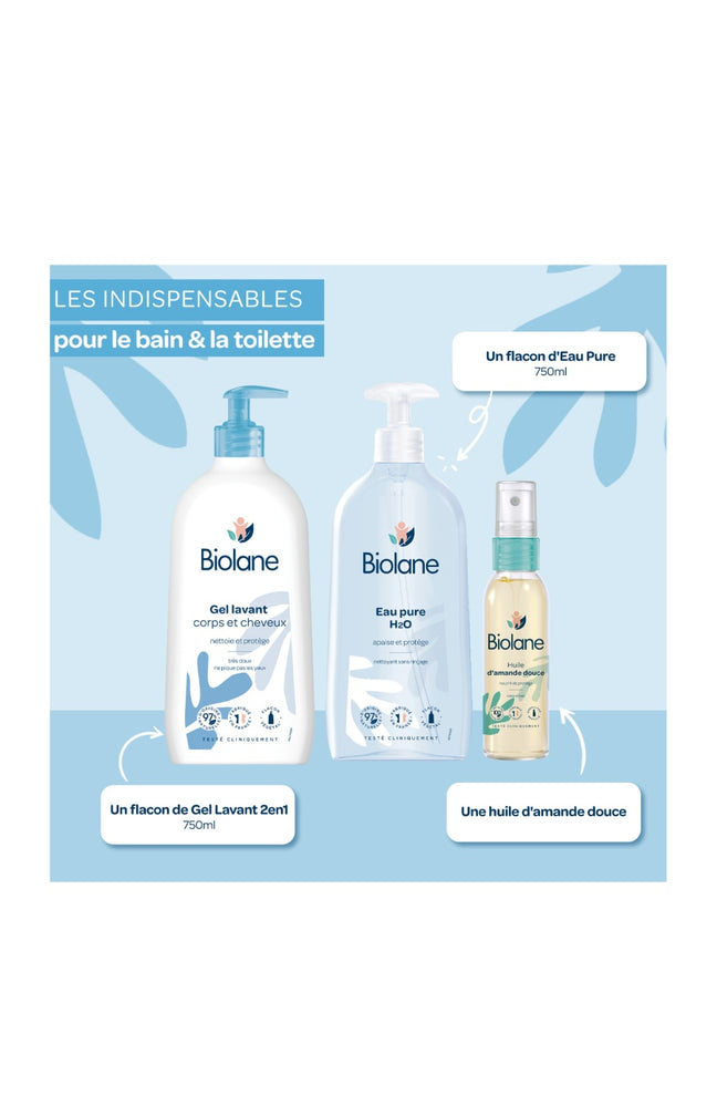 Coffret naissance - Bain & corps - Bébé - 8 produits