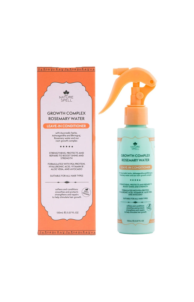 Spray soin sans rinçage - Eau de Romarin - Tous types de cheveux - 150 ml