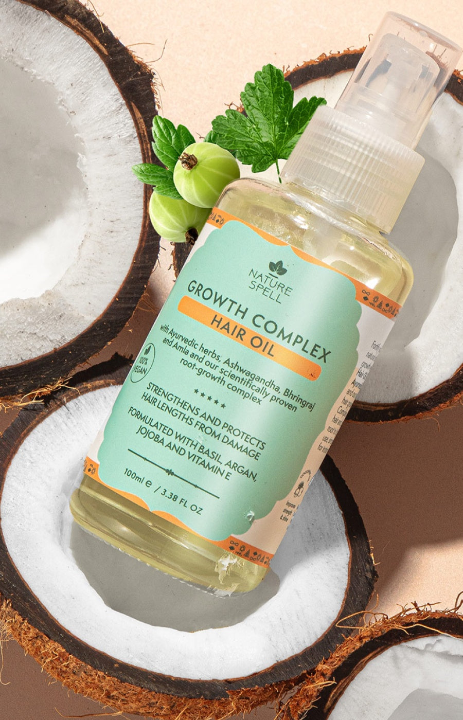 Huile capillaire fortifiante - Pousse des cheveux - 100 ml