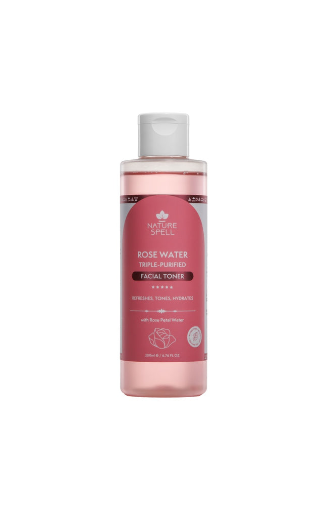 Lotion tonique hydratante - Eau de rose - 200 ml