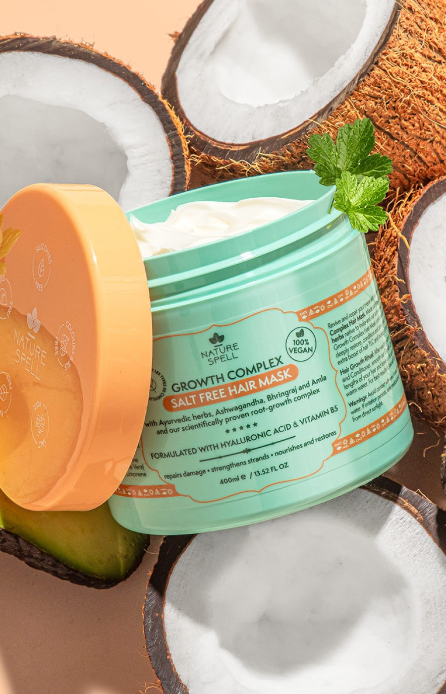 Masque fortifiant - Pousse des cheveux - 400 ml