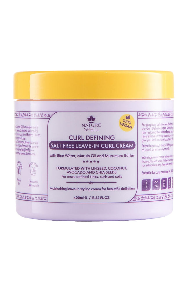 Soin doux sans rinçage - Cheveux bouclés - 400 ml