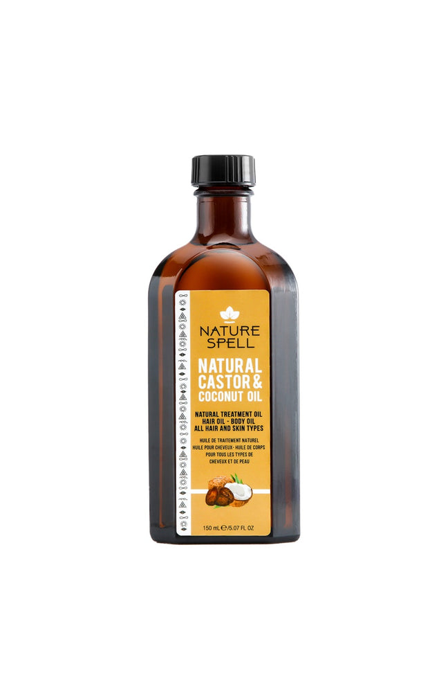 Huile double action - Ricin & Coco - Peau & cheveux - 150 ml