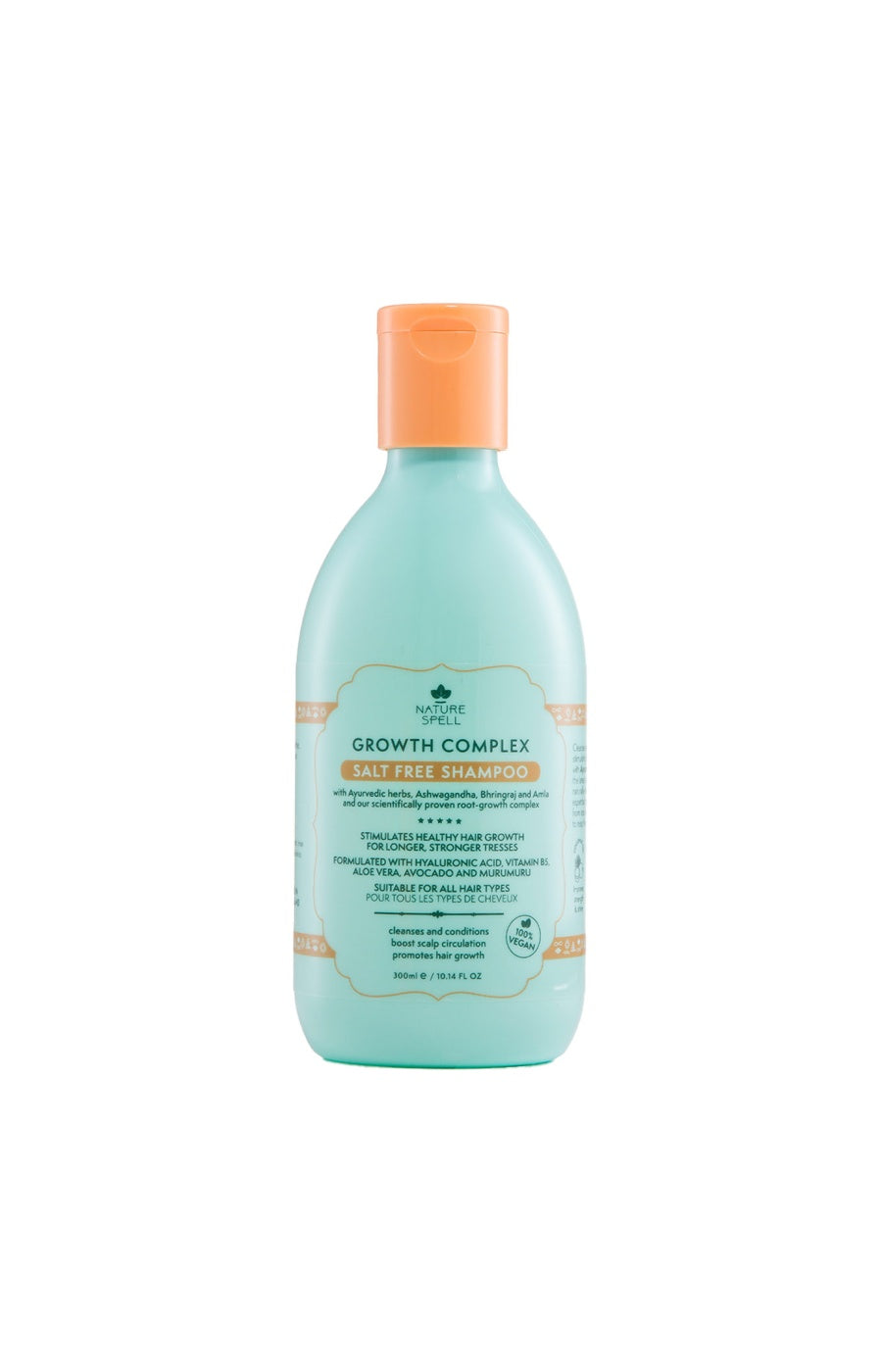 Shampoing fortifiant - Pousse de cheveux - Tous types de cheveux - 300 ml