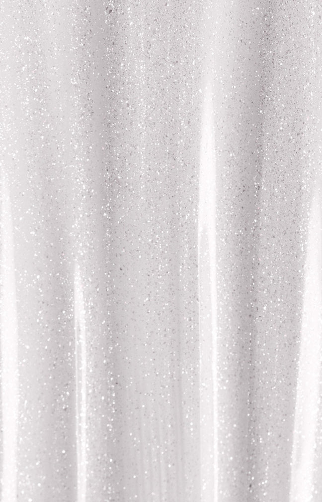 Base à ongles fibre nacrée - Glitter soft white