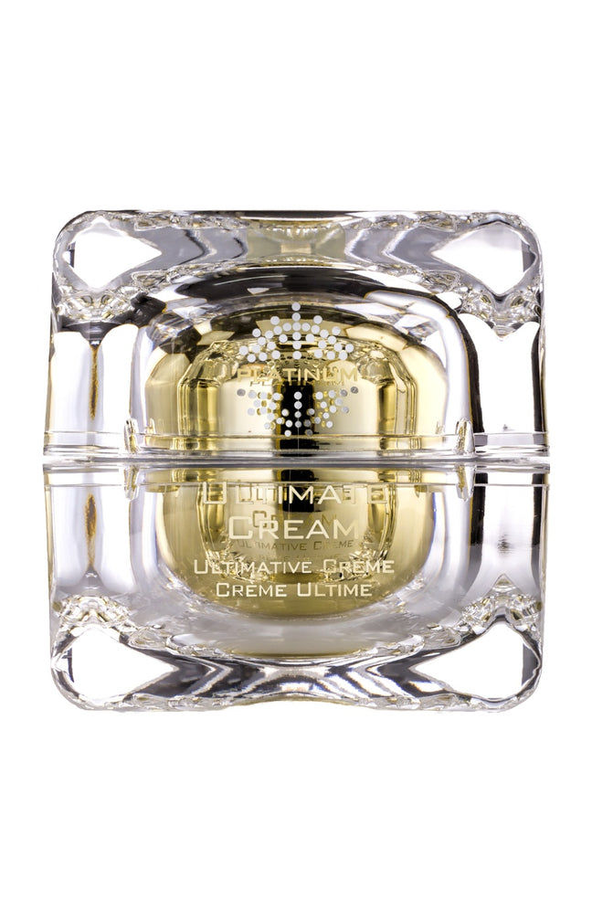 Crème anti-âge - Platinium - Vitamines & perles - Visage - 50 g