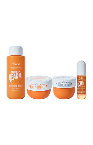 Routine complète - Sunset Beach - Vanille - Corps - 4 produits
