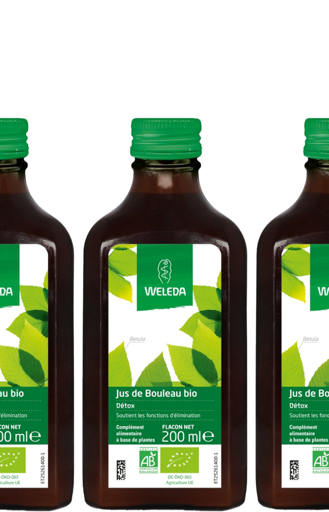 Trio jus de Bouleau - Détox - 3x200 ml