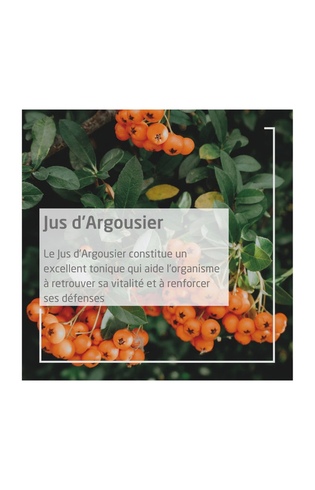 Jus d'Argousier - Vitalité - 200 ml