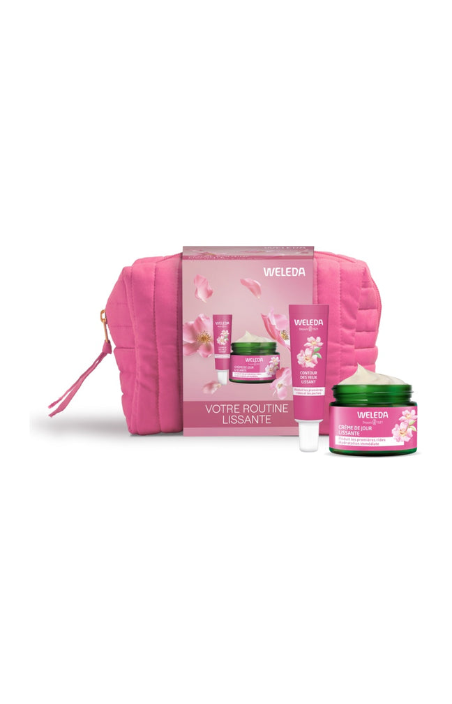 Trousse anti-âge crème de jour & contour des yeux - Rose musquée - Peaux matures