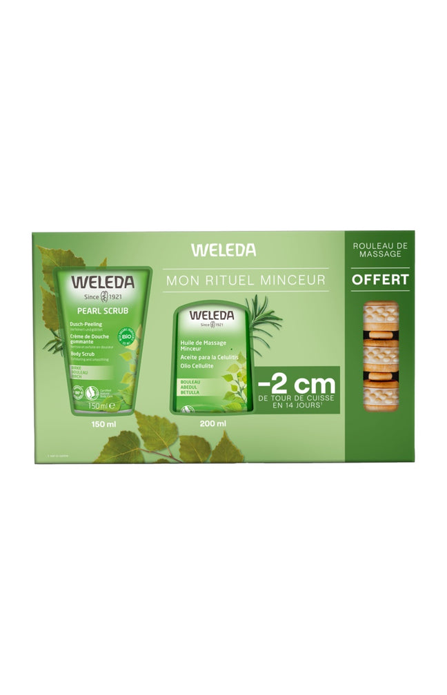 Coffret Minceur - huile de massage & crème de douche - Corps - Rouleau massant offert