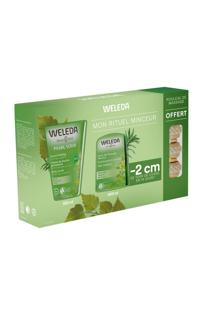 Coffret Minceur - huile de massage & crème de douche - Corps - Rouleau massant offert