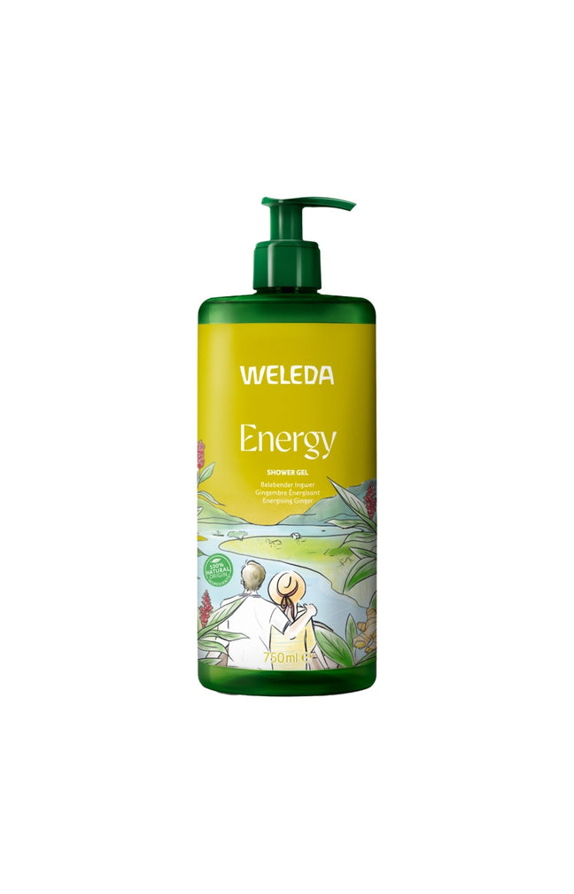 Gel douche énergisant - Gingembre - Corps - 750 ml