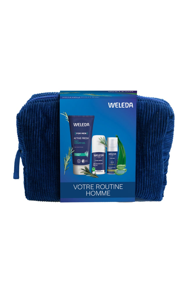 Trousse hygiène - Sérum 5en1, déodorant roll on & gel douche 3en1 - Homme