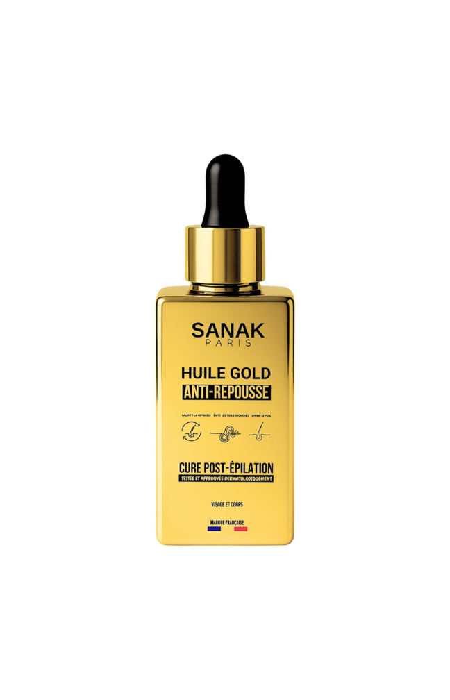 Huile de soin post épilation - Anti-repousse - Visage & corps - 50 ml