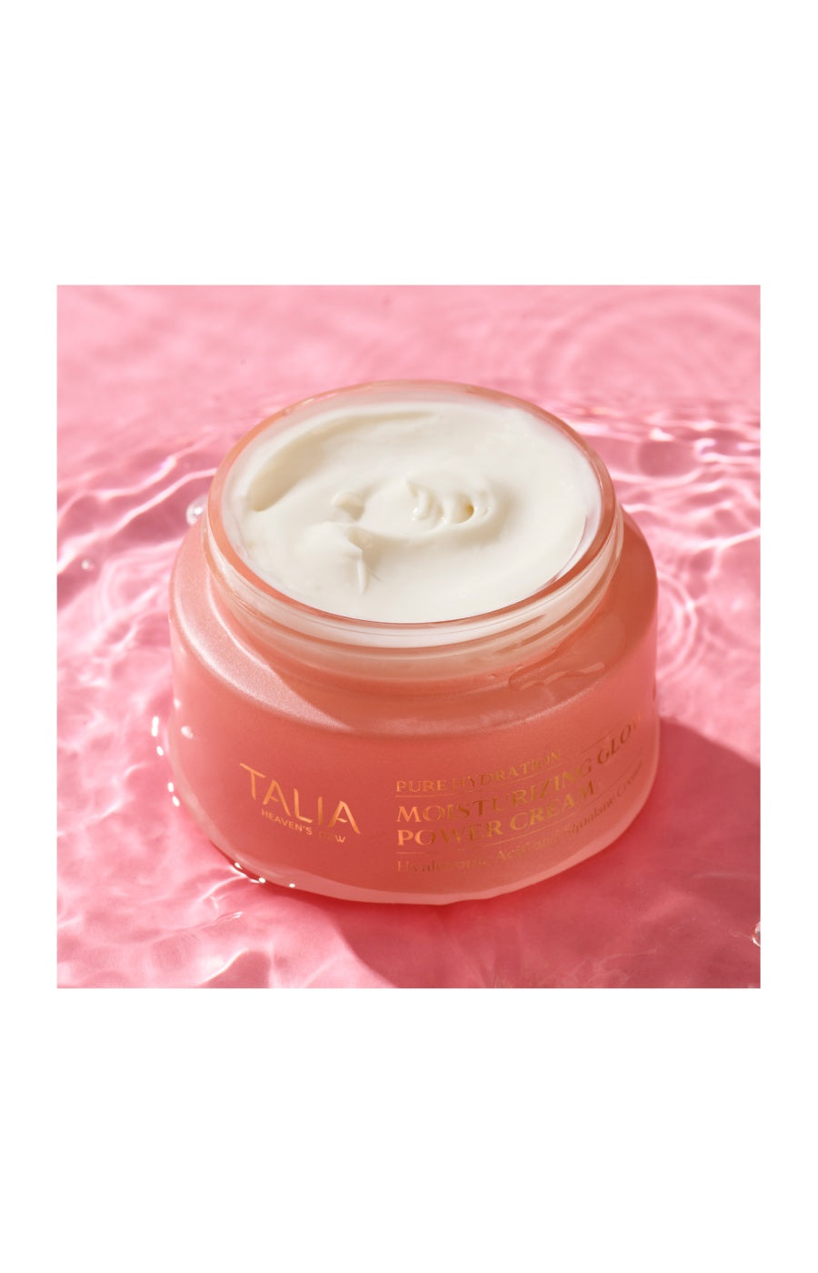 Crème hydratante illuminatrice - Acide hyaluronique & peptides  - 50 ml