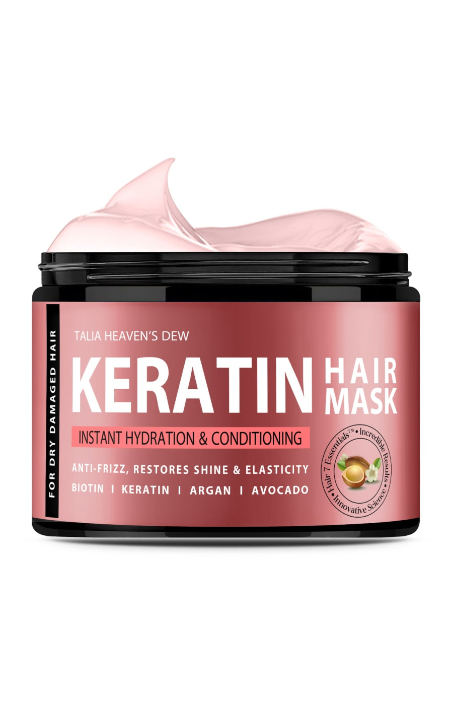 Masque réparateur & hydratant - Heaven's Dew - Cheveux secs & abîmés - 250 ml