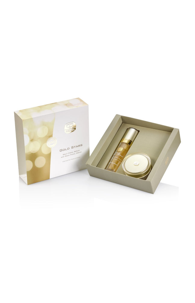 Coffret hydratant visage - Gold stars - 2 produits
