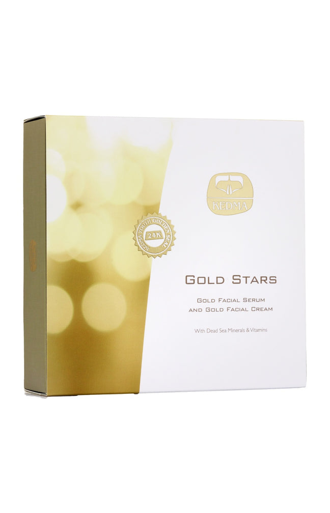 Coffret hydratant visage - Gold stars - 2 produits
