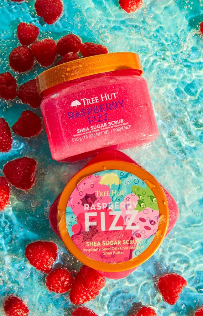 Gommage corps sucre & karité - Raspberry Fizz - 510 g