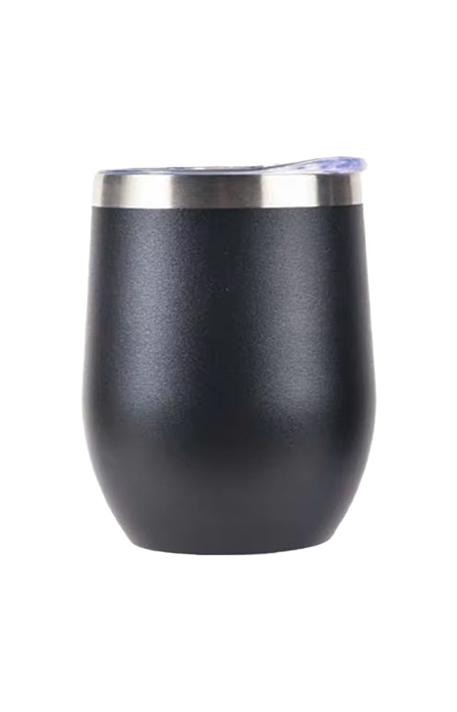 Tasse isotherme avec couvercle - 340 ml - Noir