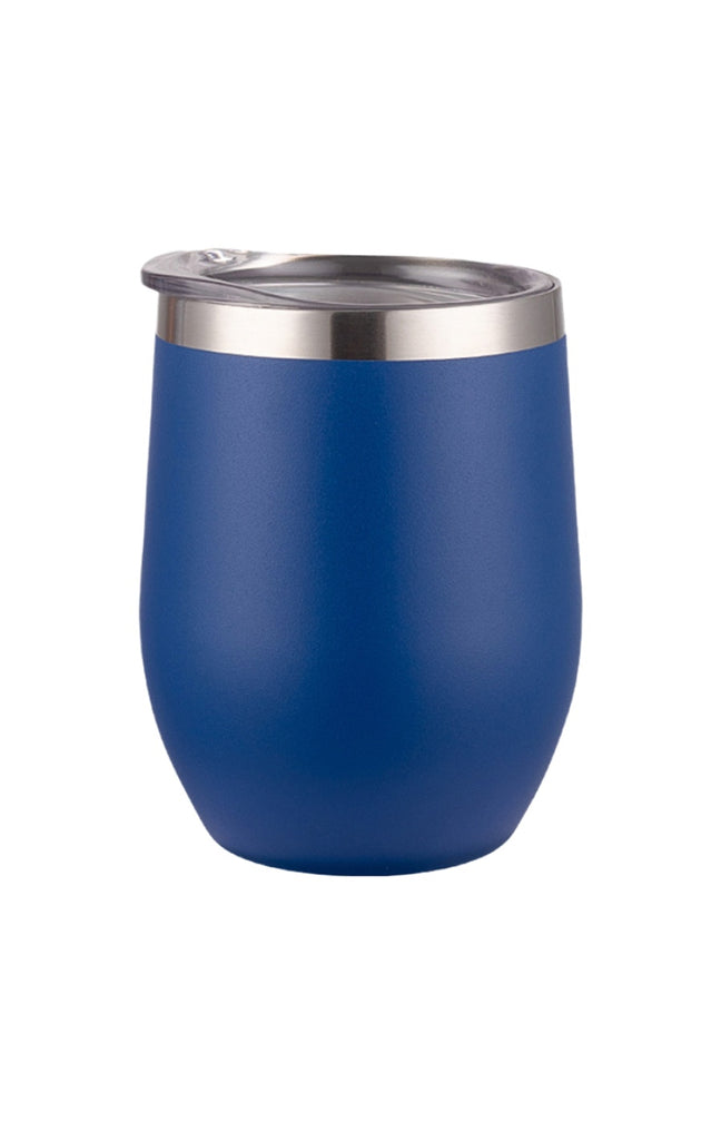 Tasse isotherme avec couvercle - 340 ml - Bleu