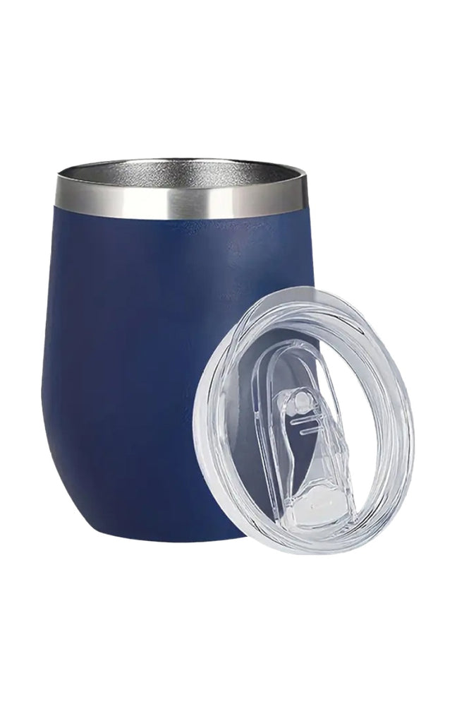 Tasse isotherme avec couvercle - 340 ml - Bleu