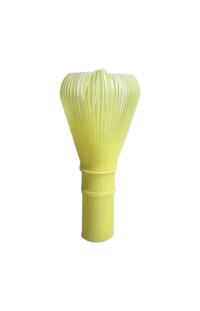 Fouet à matcha premium  - Résine - Jaune