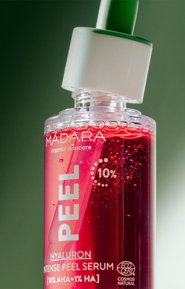 Sérum effet peeling - AHA & acide hyaluronique - Visage - 30 ml