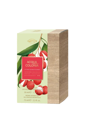4711 Coffret Acqua Colonia Eau de Cologne - Litchi & menthe poivrée - 50 ml