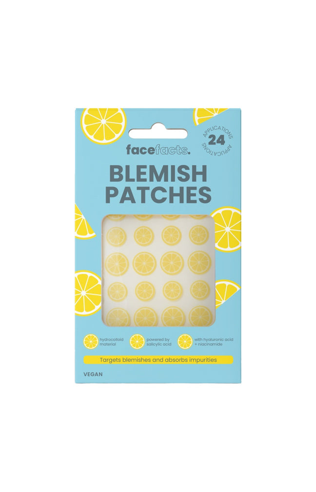 Patchs anti-imperfections - Lemons - Acide salicylique - Peaux à imperfections - 24 unités