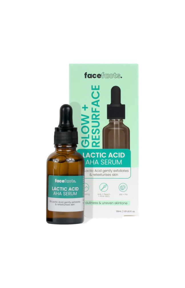 Sérum éclat - Acide lactique & AHA - Visage - 30 ml
