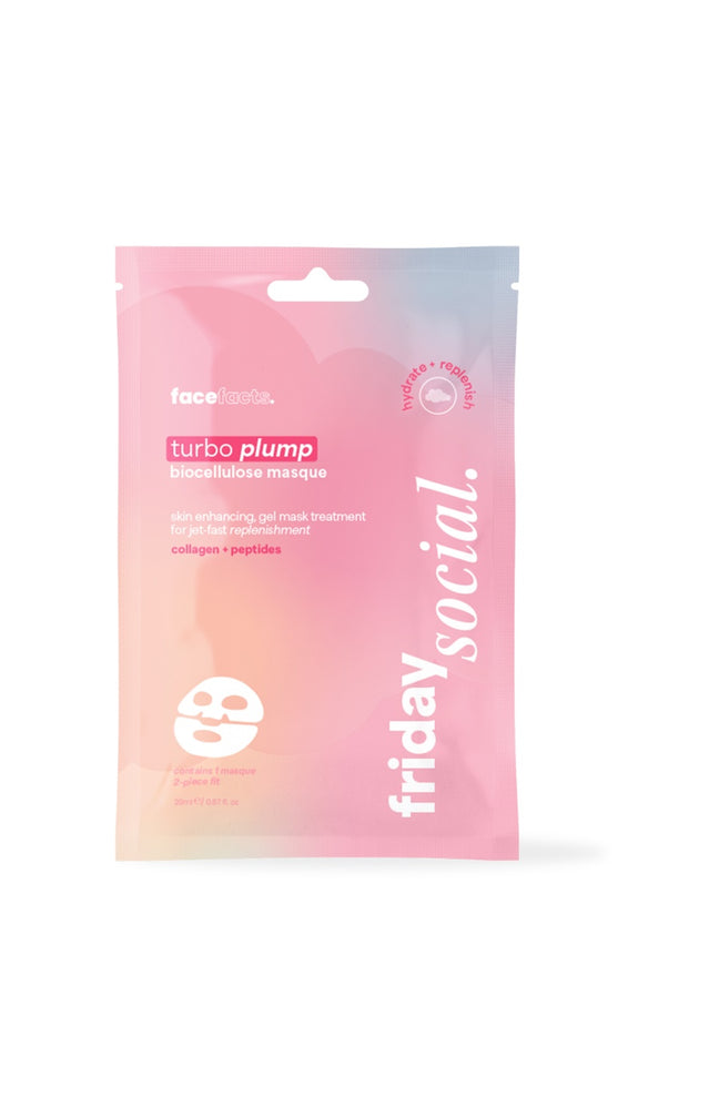 Masque éclat en tissu - Collagène & peptides - Visage - 20 g