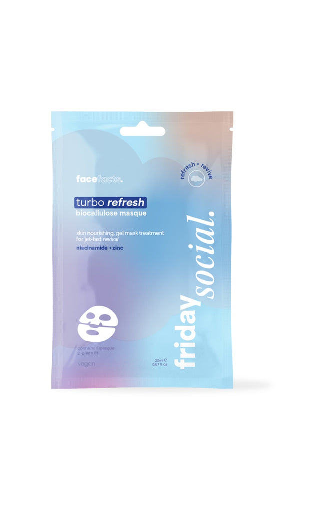 Masque purifiant en tissu - Niacinamide & zinc - Visage - 20 g