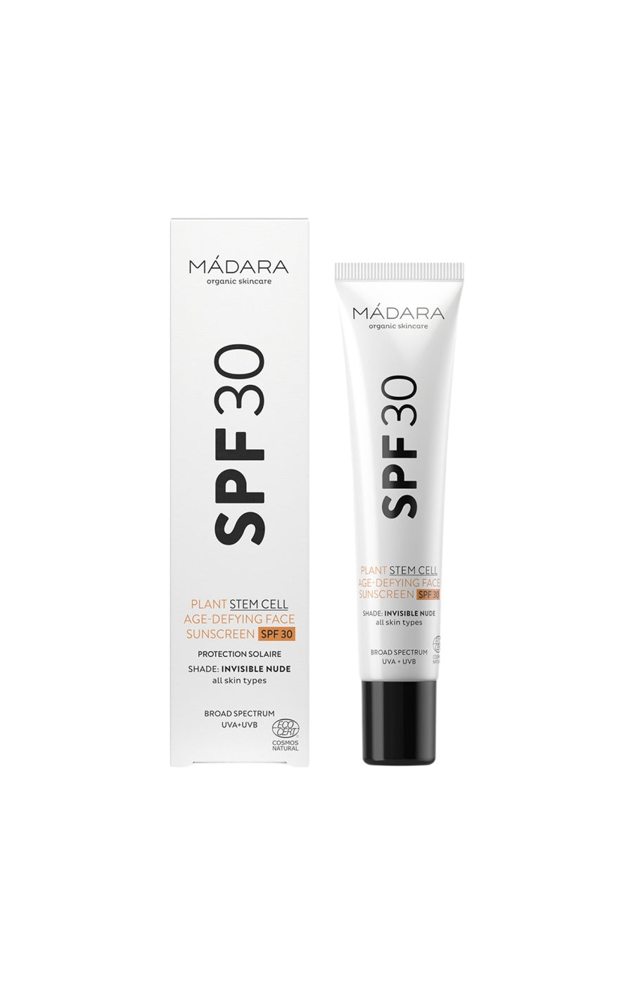 Crème solaire teintée SPF 30 - Invisible Nude - Visage - 40 ml