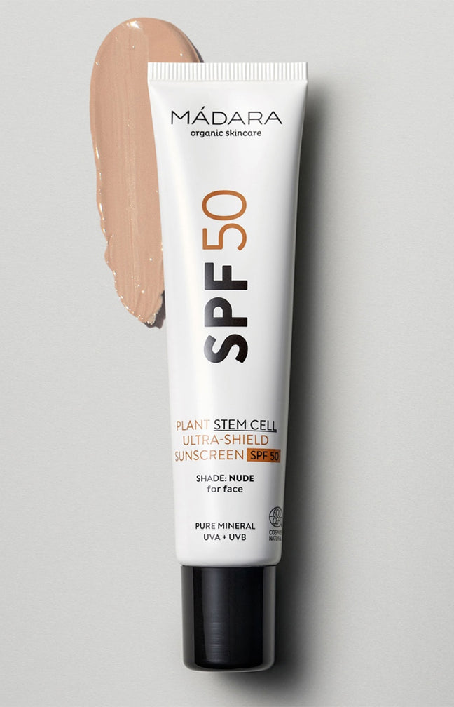 Crème solaire teintée SPF 50 - Nude - Visage - 40 ml