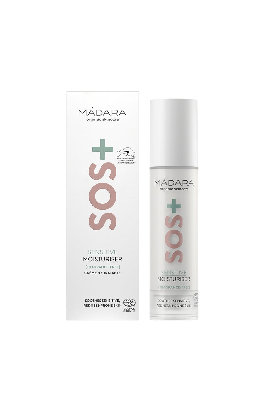 Crème hydratante - SOS+ Sensitive - Visage - 50 ml