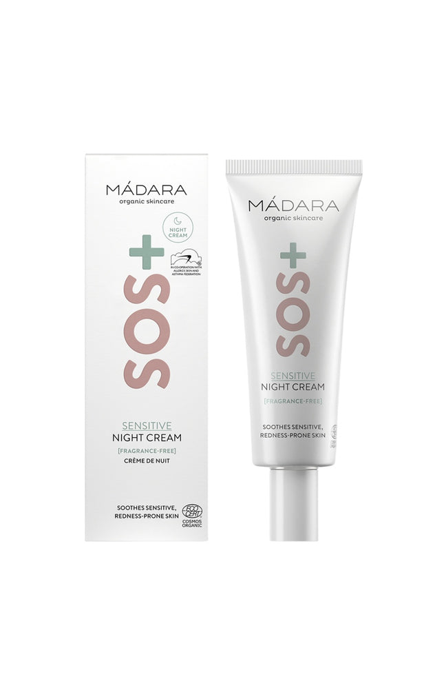 Crème de nuit - Sos+ Sensitive - Visage - 70 ml