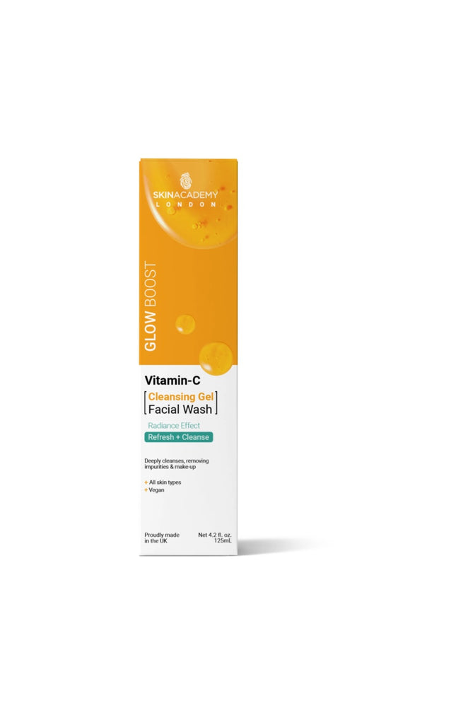 Crème nettoyante - Glow boost - Vitamine C - Visage - 125 ml