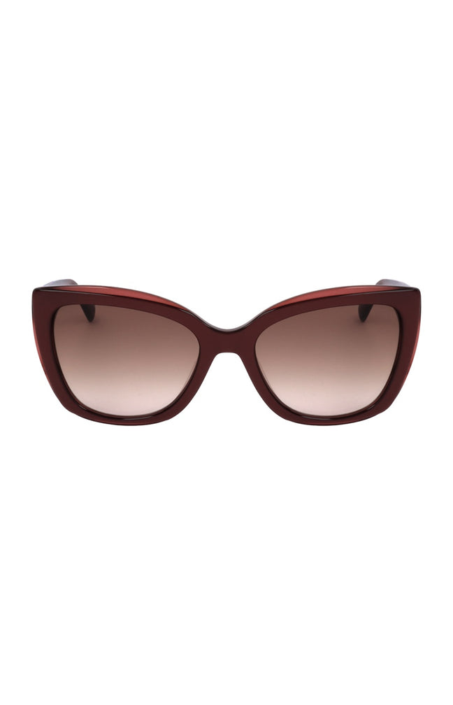 Longchamp - Lunettes de soleil - Catégorie 2 - Rouge