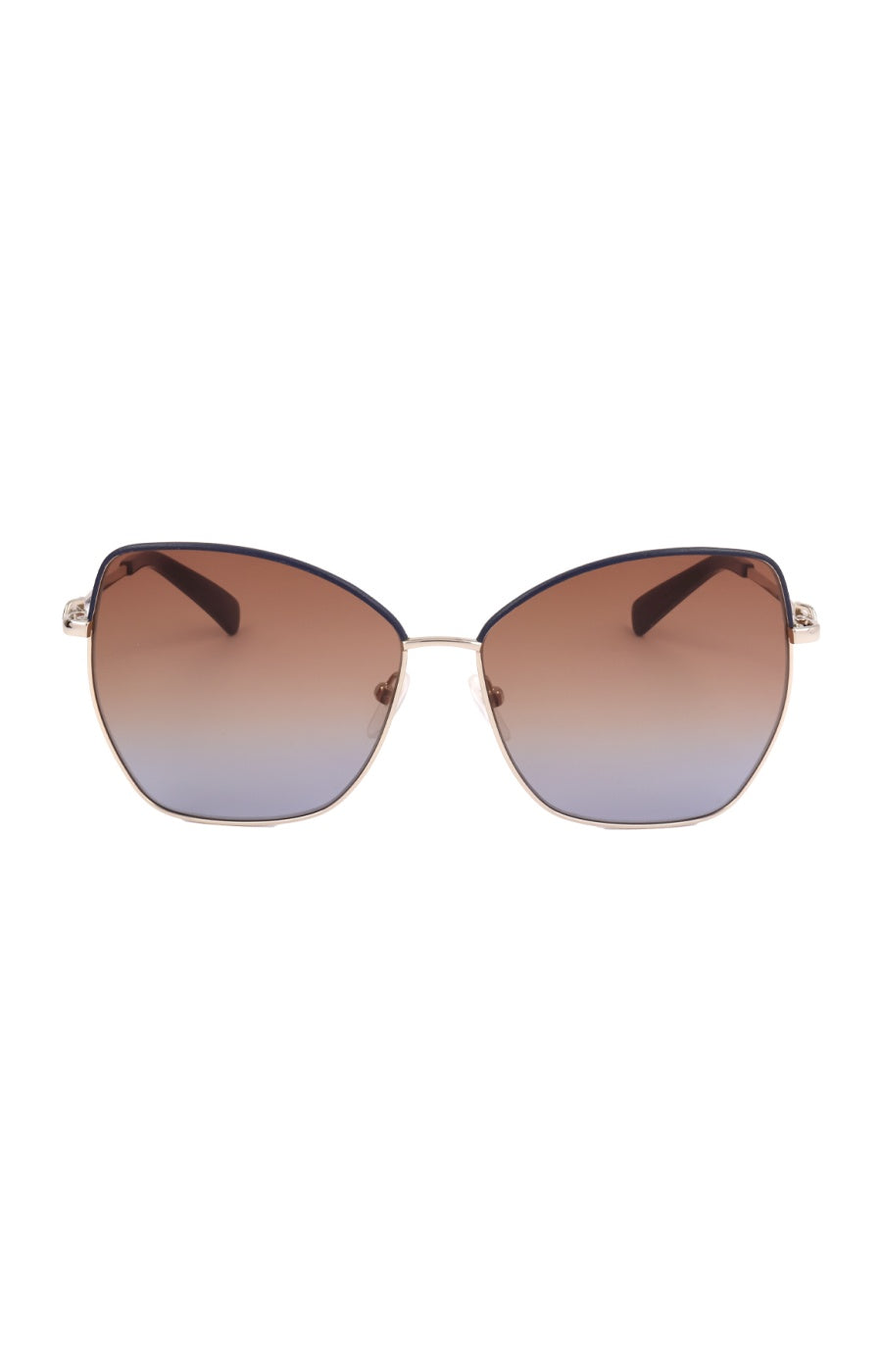 Longchamp - Lunettes de soleil - Catégorie 2 - Doré