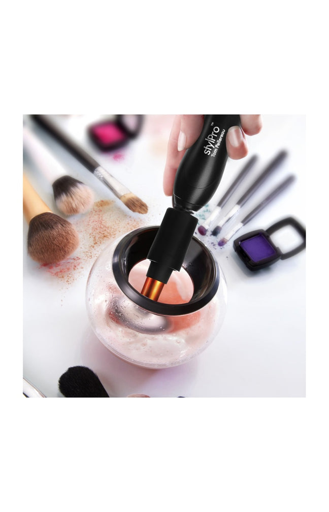 Nettoyeur et sécheur de pinceaux de maquillage - Technologie centrifuge