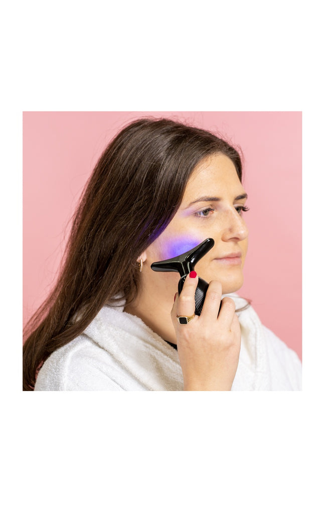 Appareil portable luminothérapie LED - Anti-âge - Visage & cou