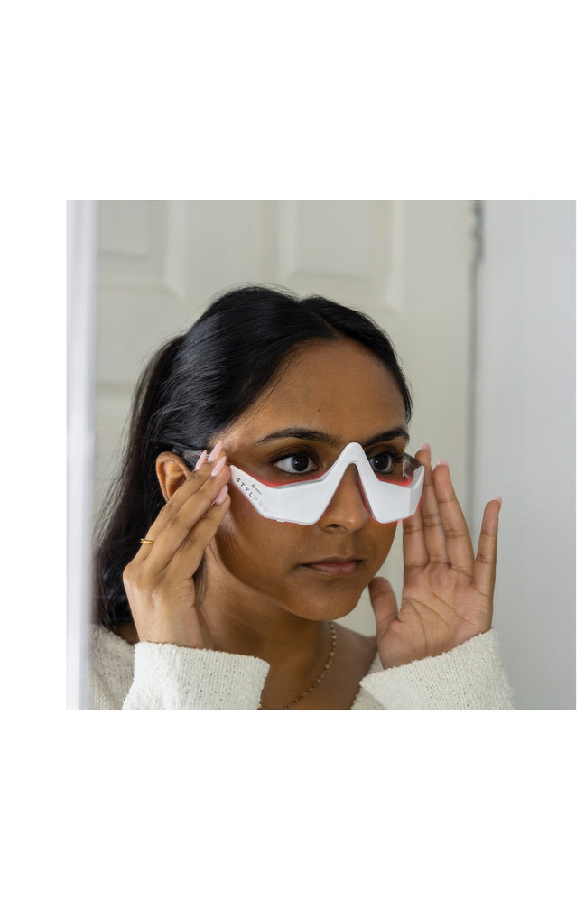 Lunettes EMS & thérapie LED rouge - Anti-âge - Yeux