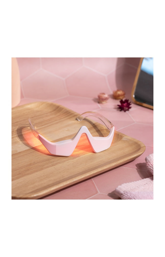 Lunettes EMS & thérapie LED rouge - Anti-âge - Yeux