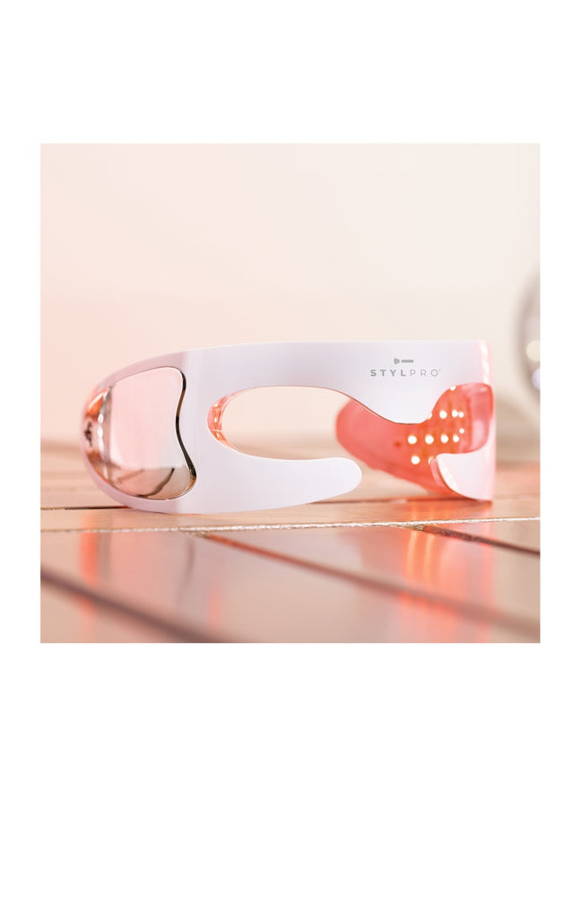 Lunettes de luminothérapie LED rouge - Anti-âge - Yeux