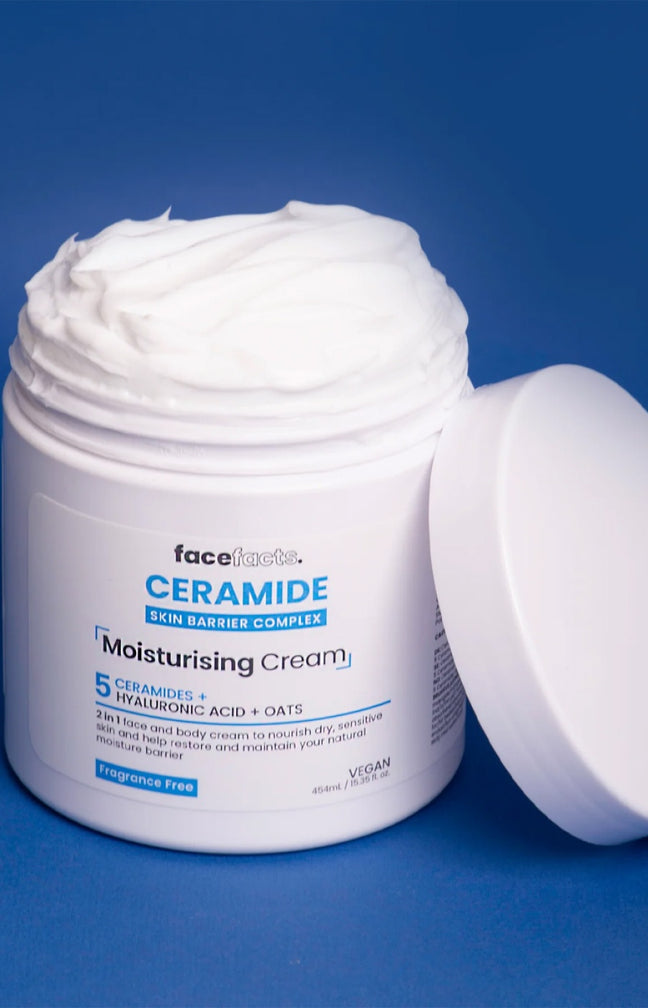 Crème hydratante - Céramide - Peaux sèches - Corps - 454 ml
