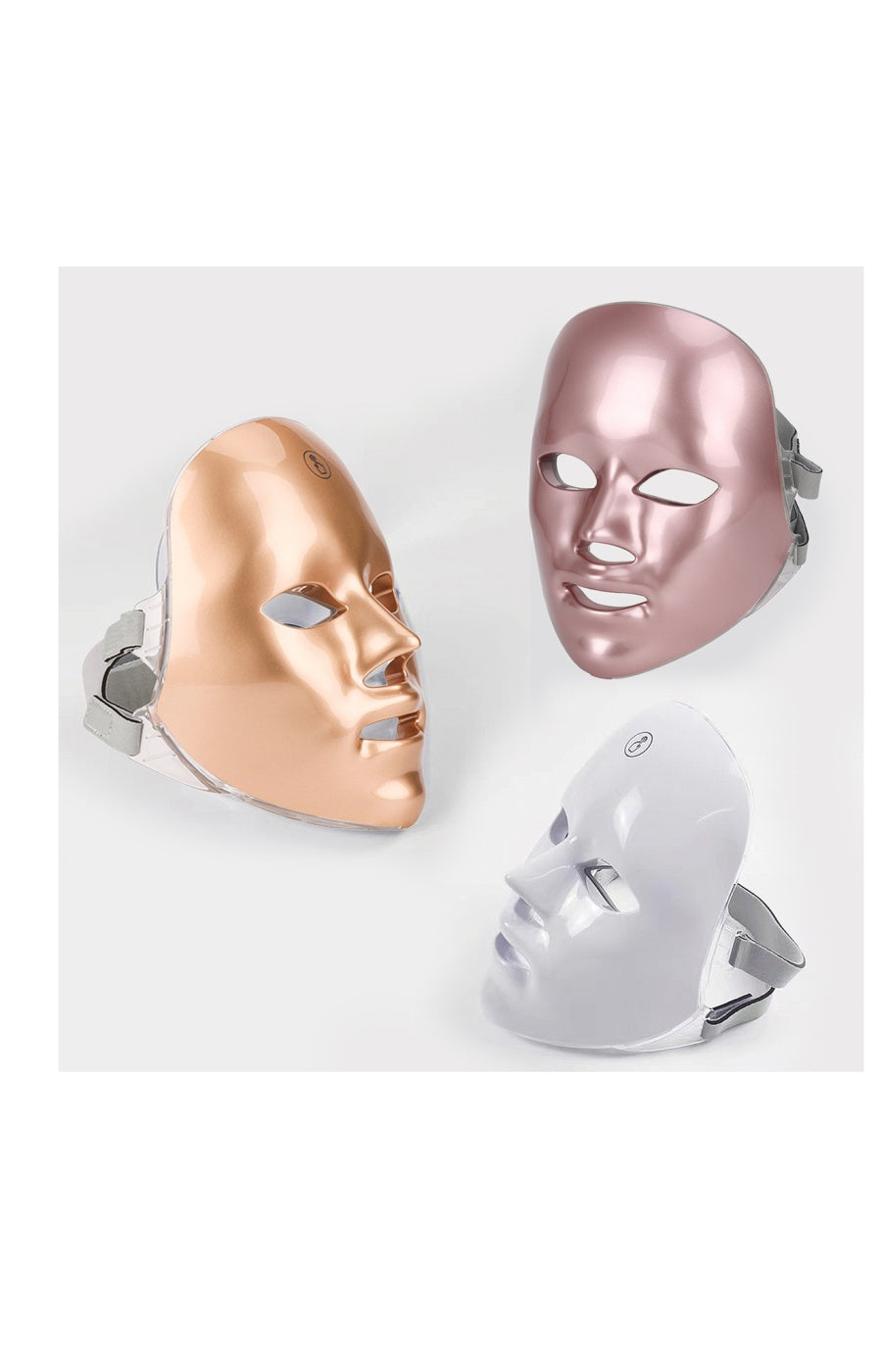 Masque chromothérapie LED tactile - 7 couleurs - Visage