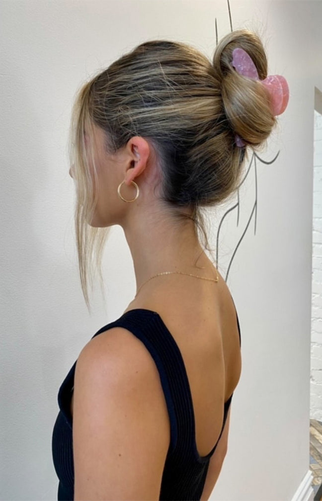 Pince à cheveux - Rose