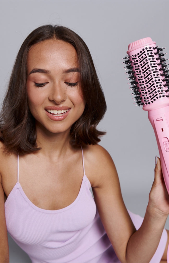 Brosse séchante ionique - Rose